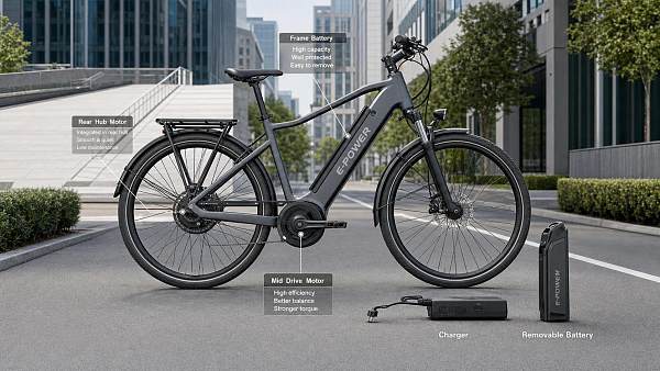 Electric Bicycle Systems for Commuting: Mid-Drive vs Hub-Drive, Range, Charging, and Maintenance