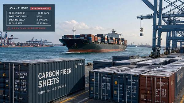 Red Sea Disruption Extends EU Booking Lead Times