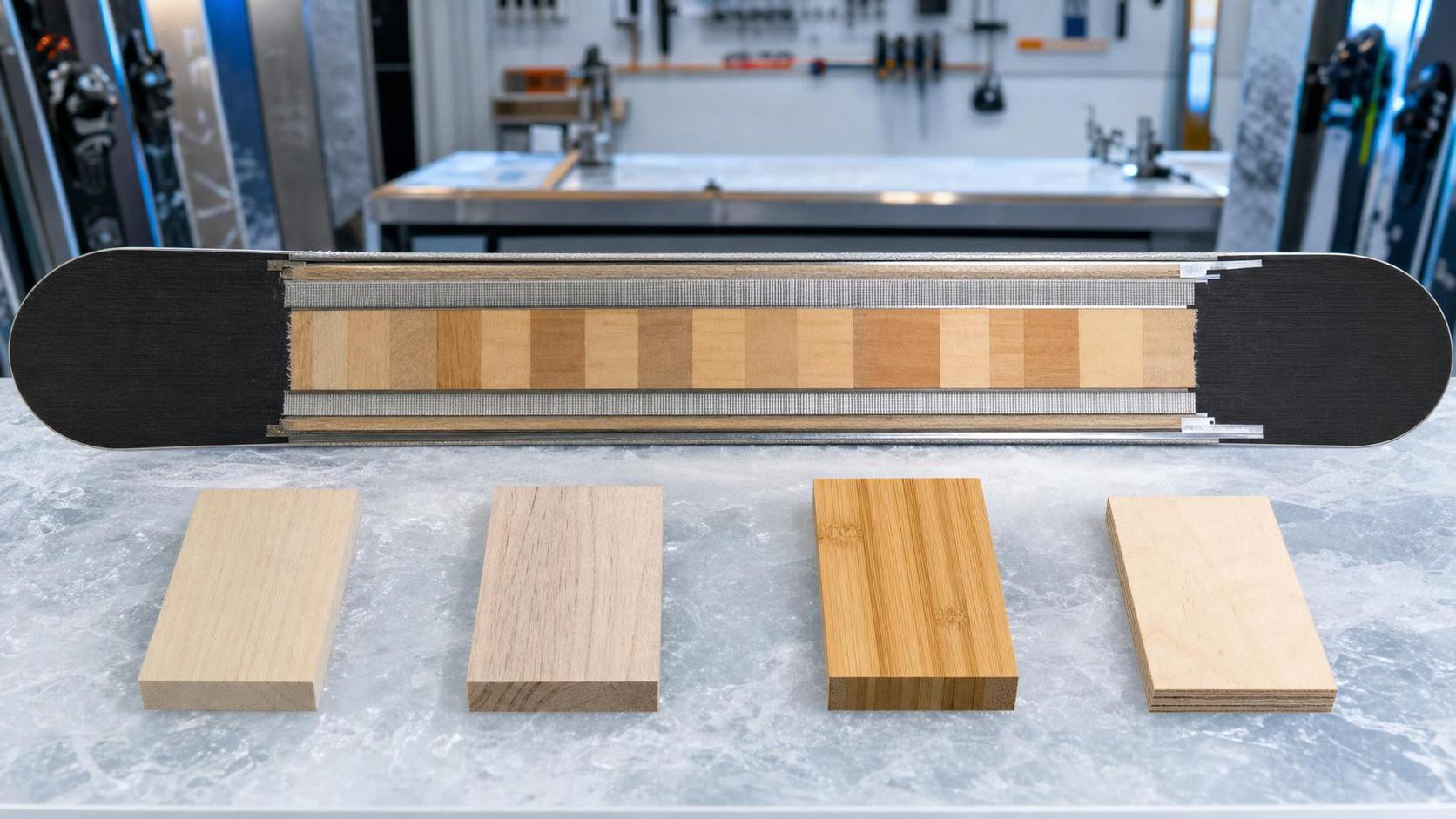 Snowboards Wood Core Explained: Flex, Pop, Weight, and How to Choose the Right Layup