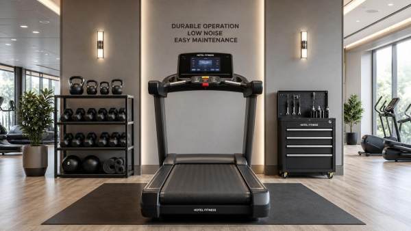 Commercial Treadmills for Hotels: What to Compare in Duty Cycle, Noise, and Maintenance
