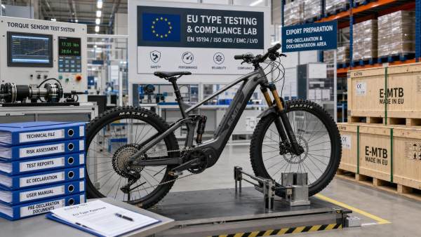 EU Sets 6-Month Filing Rule for Mid-Drive E-MTB Exports