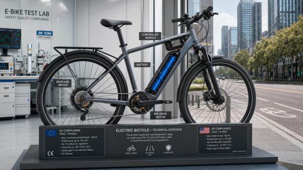 E-Bike Power Limits by Region: How Regulations Affect Motor Choice and Legal Use