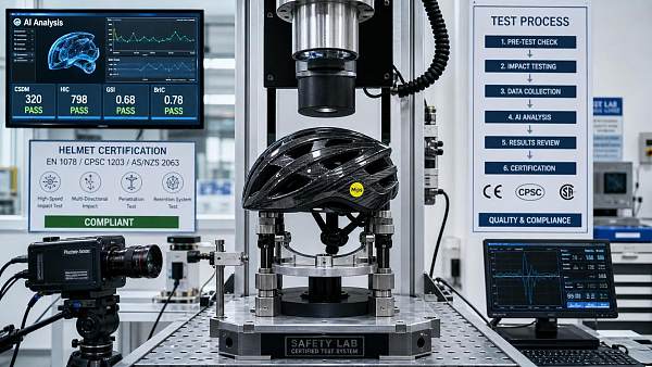 TUV Rheinland Requires AI Analysis for MIPS Helmet Tests
