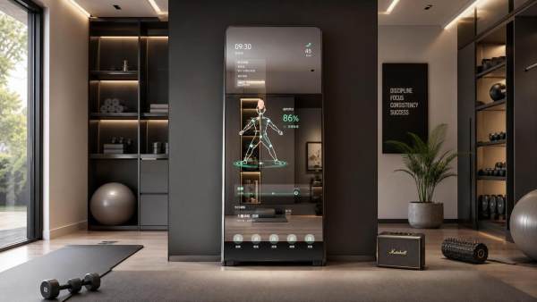 How to Choose Holographic Fitness Mirrors for Home Gyms and Boutique Studios