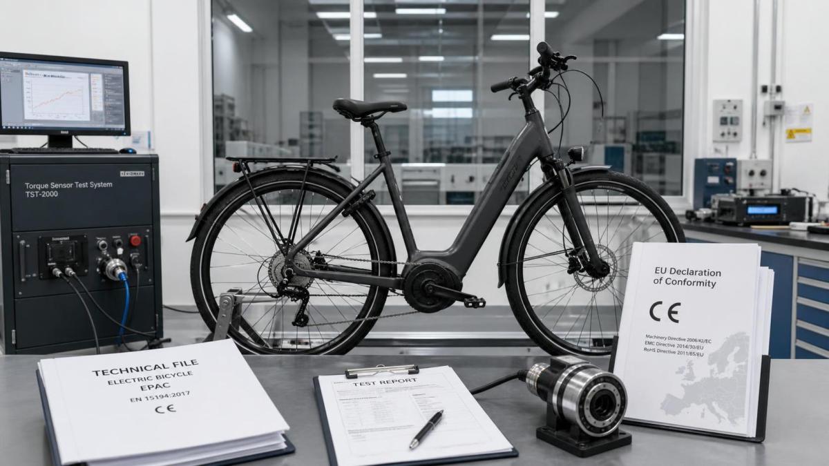 欧盟要求e-bike扭矩传感器第三方验证 欧盟要求e-bike扭矩传感器第三方验证