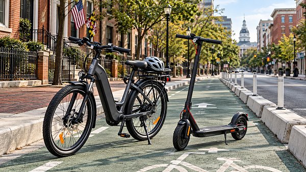 Maryland Ranks Second in E-Bike and E-Scooter Deaths, Study Says