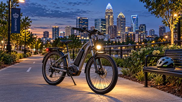 Charlotte Proposes E-Bike Rules on Nighttime Lights and Helmets for Minors