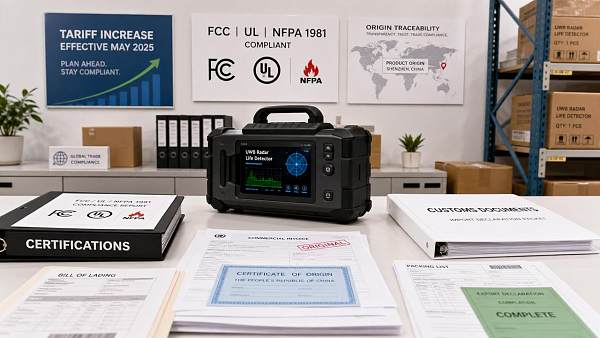 U.S. Tariff Hike on UWB Life Detectors Raises Compliance Stakes