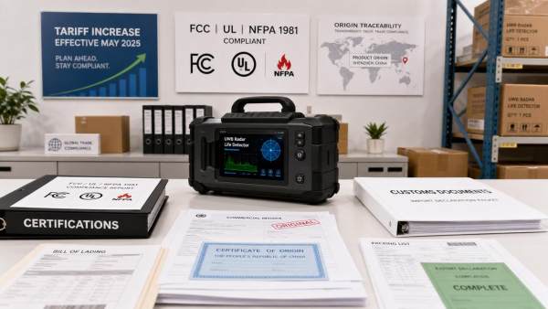 U.S. Tariff Hike on UWB Life Detectors Raises Compliance Stakes