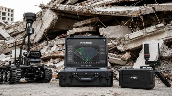 How UWB Survivor Detection Improves Victim Location in Rubble Rescue