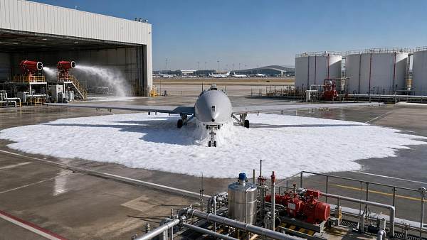 Industrial Foam Suppression Systems for Airports: Key Design Factors