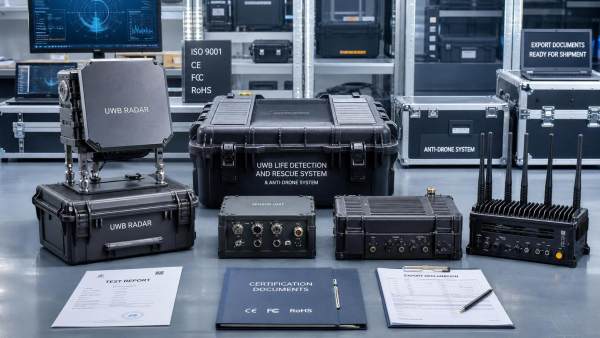 Ukraine Export Reviews Speed Up for UWB Rescue Systems