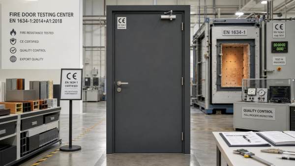 First CE Certificate Issued for Steel Fire Doors