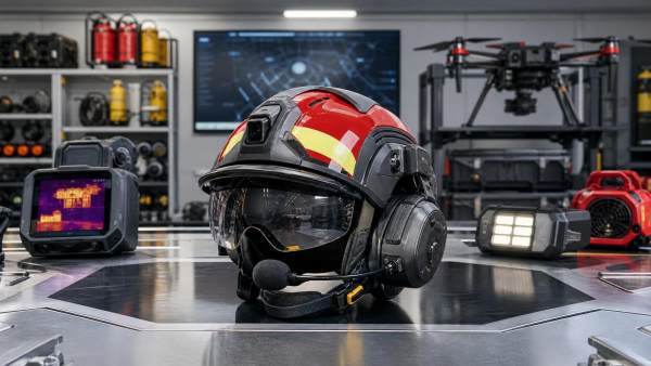 How Communication Smart Firefighter Helmets Improve Crew Safety