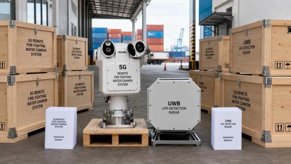 Thailand, Vietnam Open Fast-Track Access for 5G Fire Monitors and UWB Rescue Radar