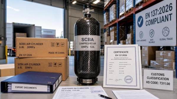EU Customs Reclassifies SCBA Cylinders, Adds EN 137:2026 Filing Rule