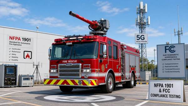 NFPA 1901-2026 Adds 5G FCC Test Requirement