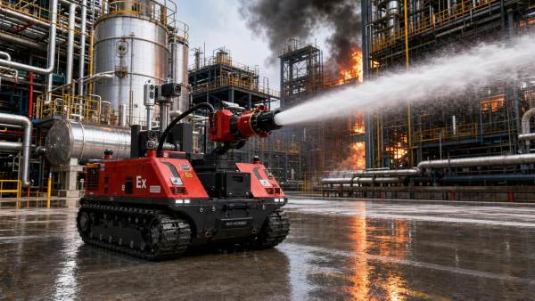 Firefighting Robot Systems for Hazardous Environments: Key Safety Tradeoffs