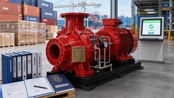 China Customs Opens Green Lane for NFPA Fire Pumps