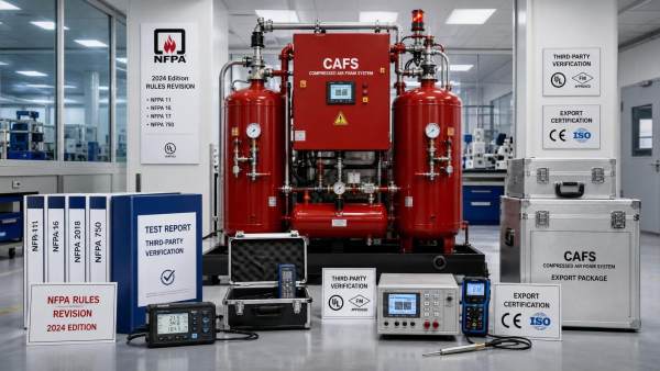 NFPA Revises CAFS Export Verification Rules