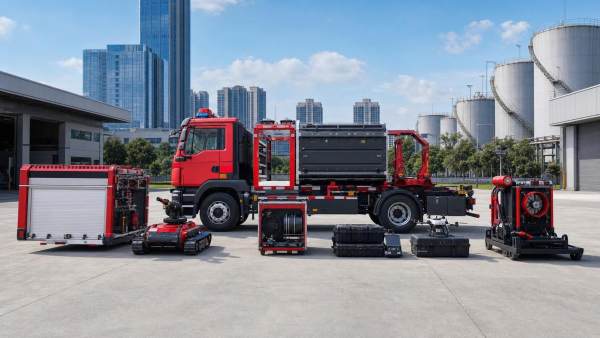 Modular Fire Rescue Equipment for Faster Multi-Scenario Deployment