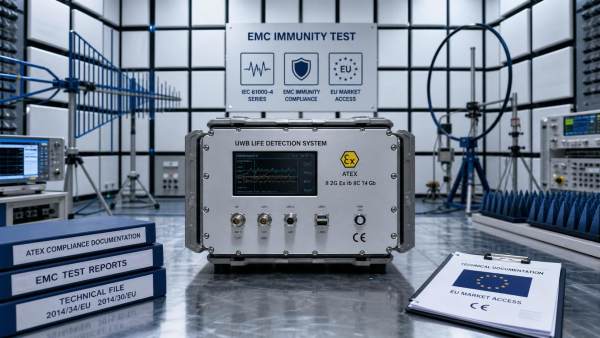 EU ATEX Guidance Sets Oct 2026 EMC Rule for UWB Life Detectors