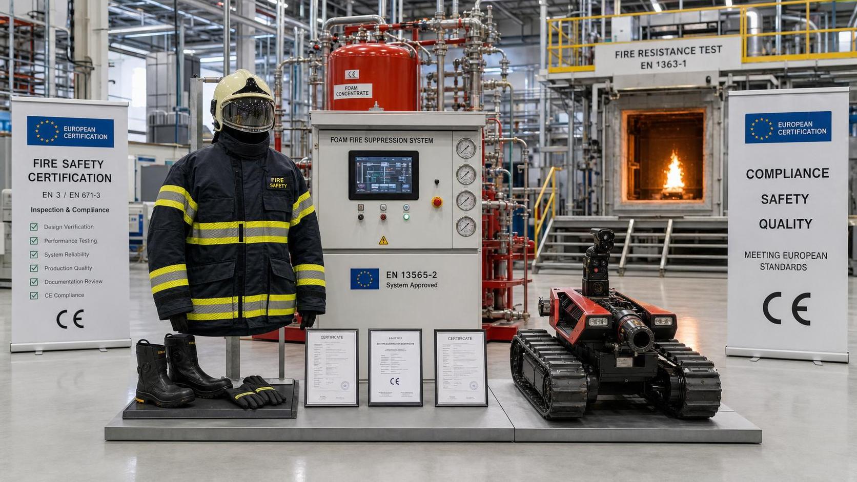 Fire Safety Certification Europe: Key Standards, Costs, and Approval Steps