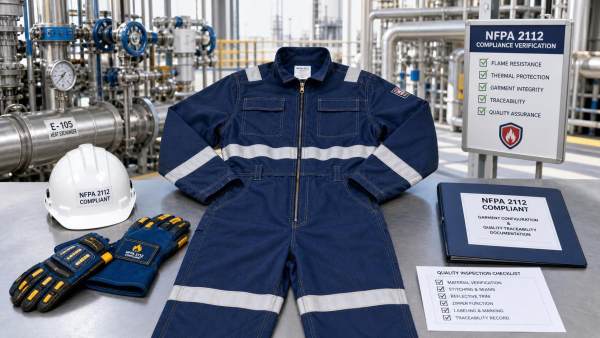 How to verify that breathable fire resistant PPE meets NFPA 2112
