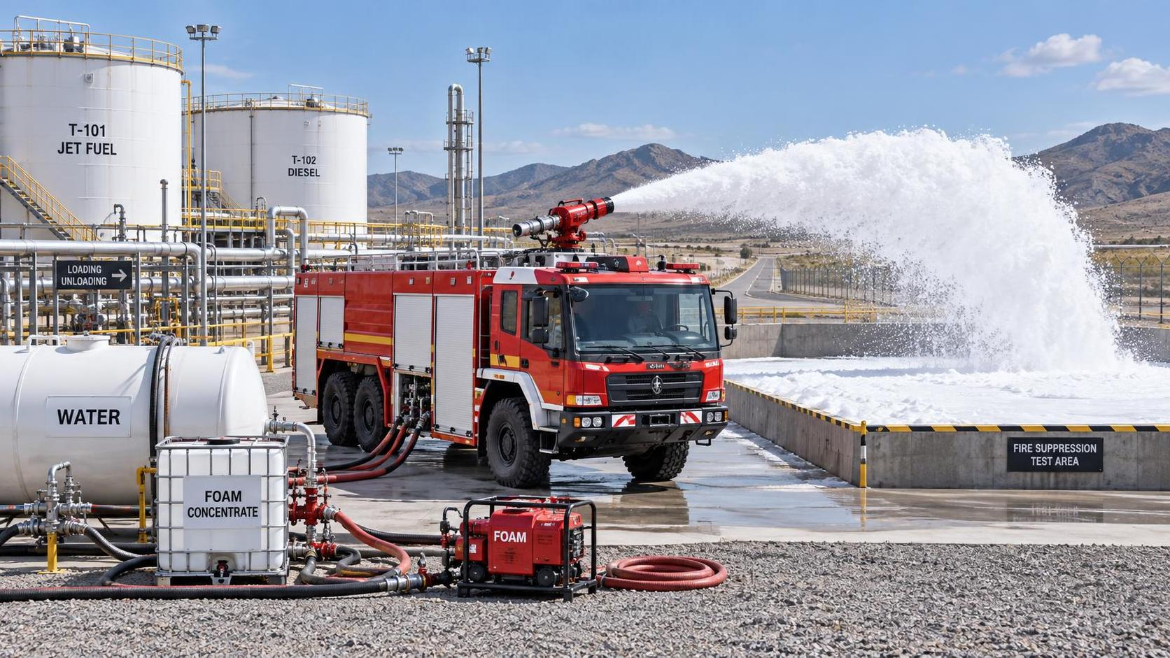 When mobile foam suppression systems are the right fit for remote sites