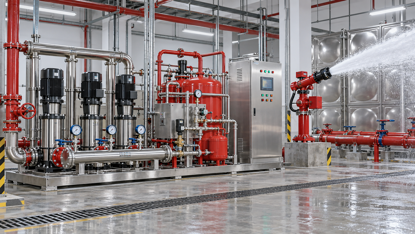 What Acceptance Tests Should Industrial Firefighting Equipment Pass?