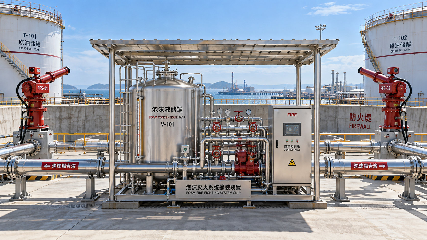 Selecting industrial foam suppression systems for Qatar’s high-heat sites