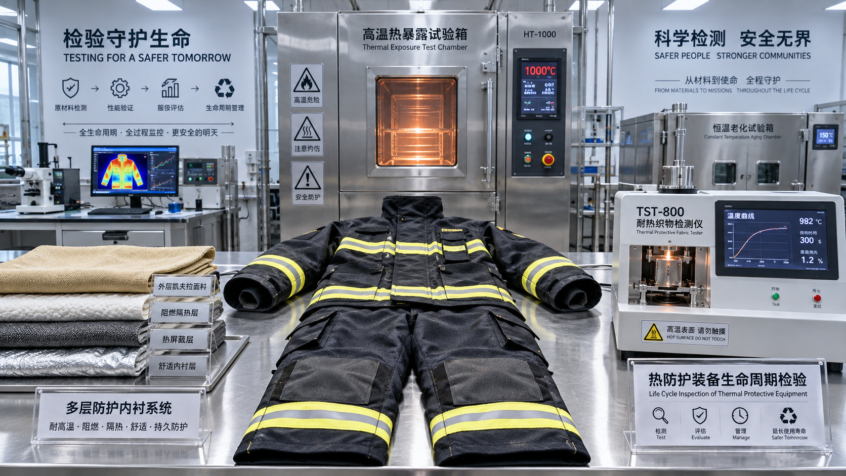When should Kevlar gear be retired after repeated heat exposure?