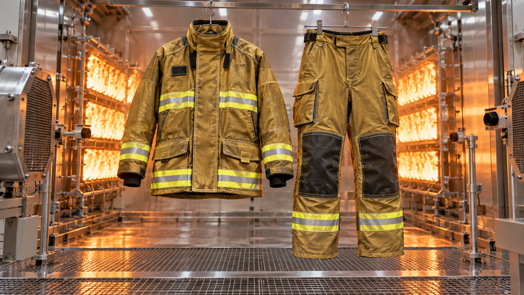 How PBI turnout gear improves flashover protection in interior attacks