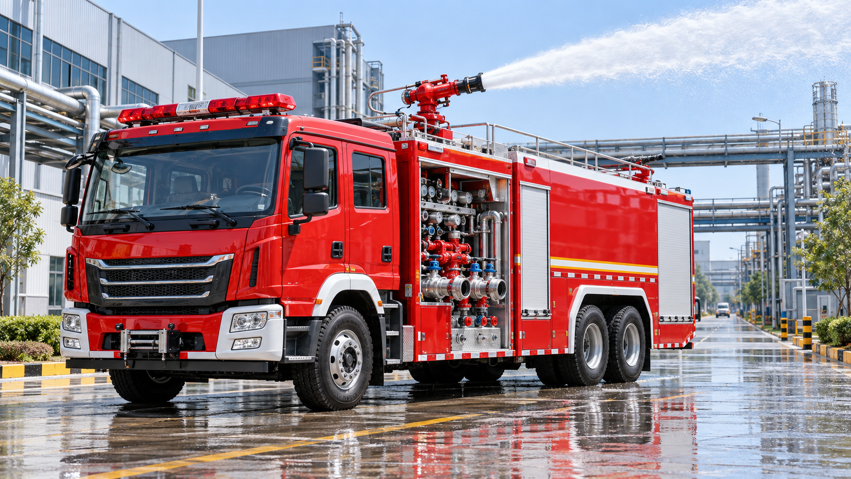 How firefighting vehicle design affects safe water delivery on site