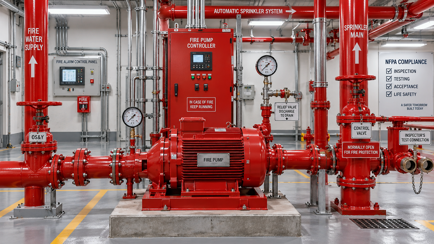 NFPA-Compliant Fire Systems: Planning for Inspection, Testing, and Acceptance