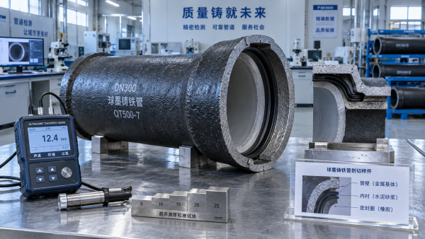 K9 Ductile Iron Pipe: Reading Pressure Class, DN, and Wall Thickness