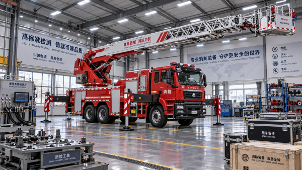 What to verify before selecting a turntable ladders exporter
