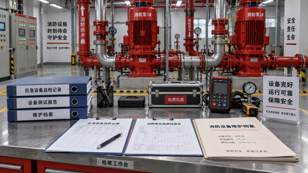 What records should emergency equipment compliance services provide?