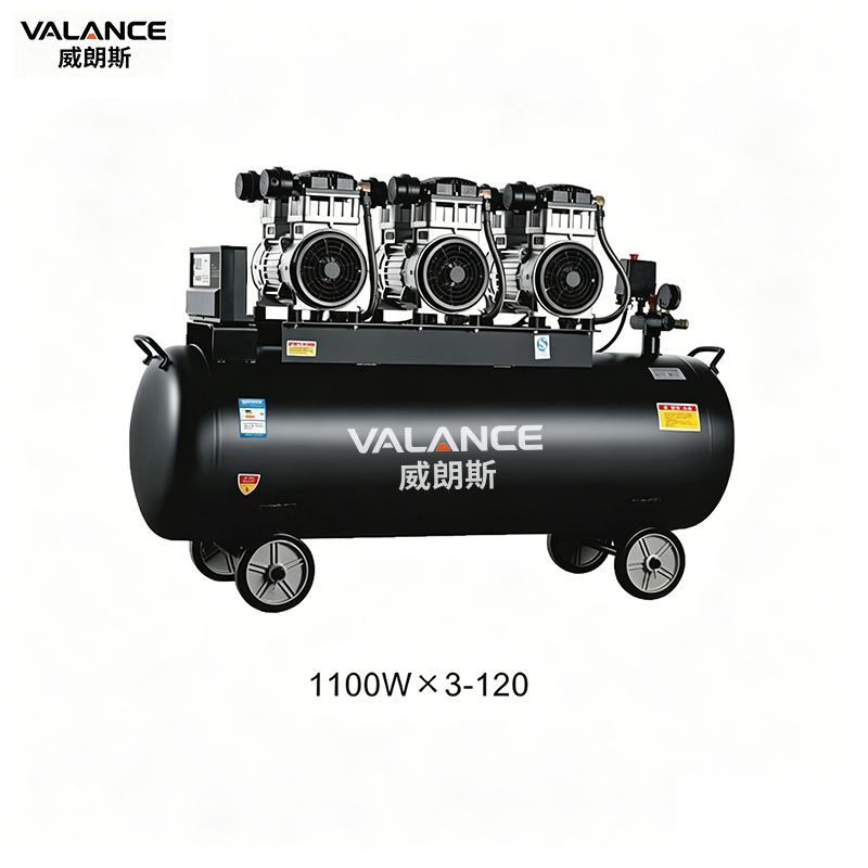 Oil-free silent air compressor