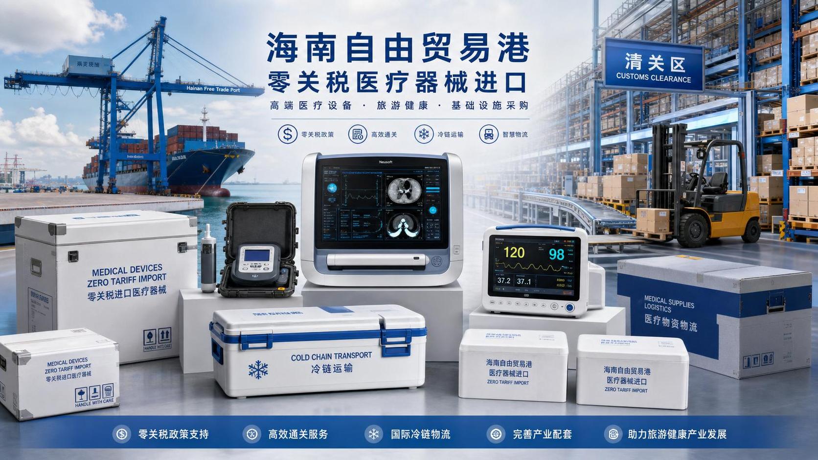 Hainan Duty-Free Medical Imports Reach RMB15 Million Tax Relief