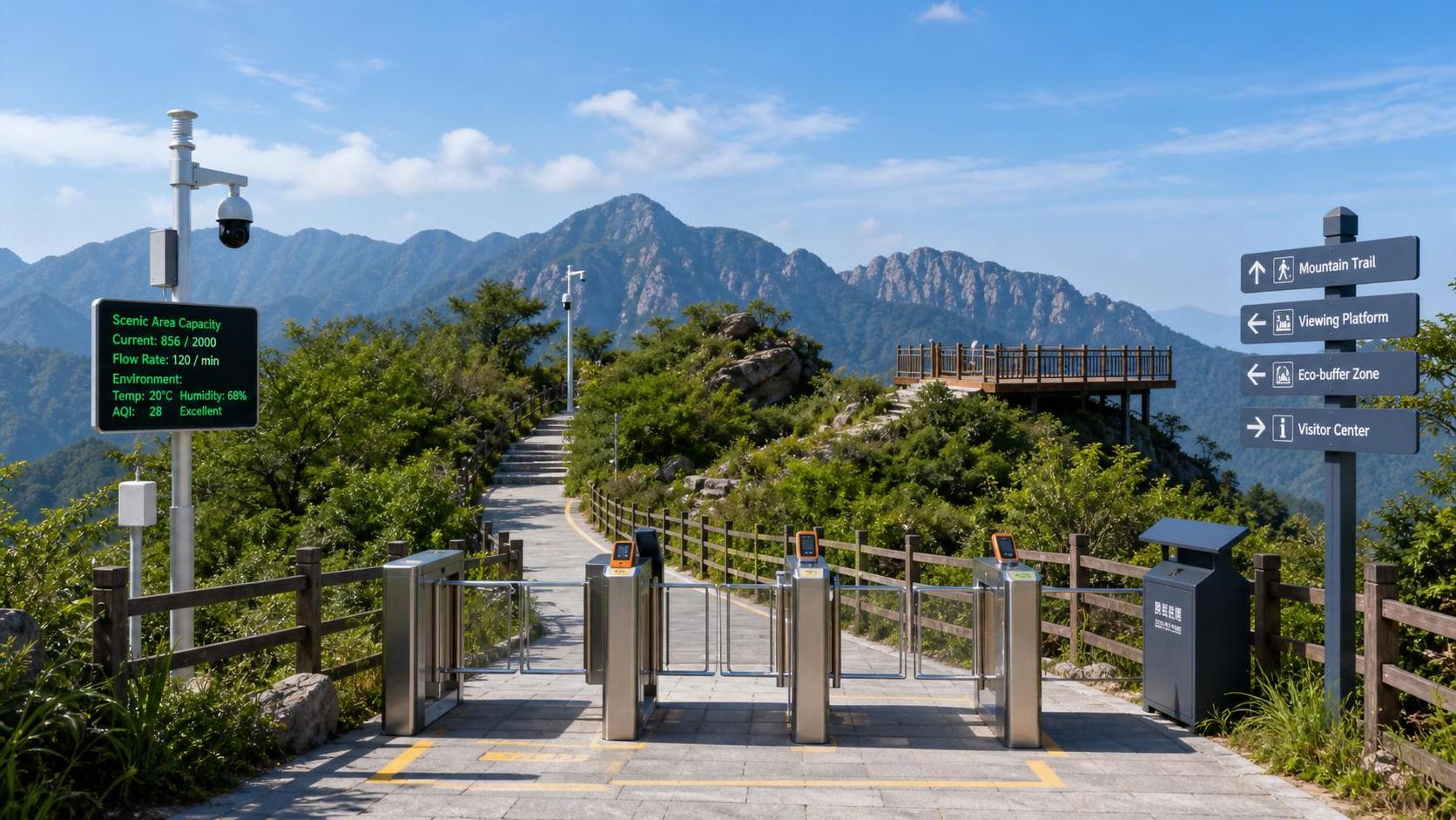 How to Choose a Park Carrying Capacity Management System for Real-Time Visitor Control