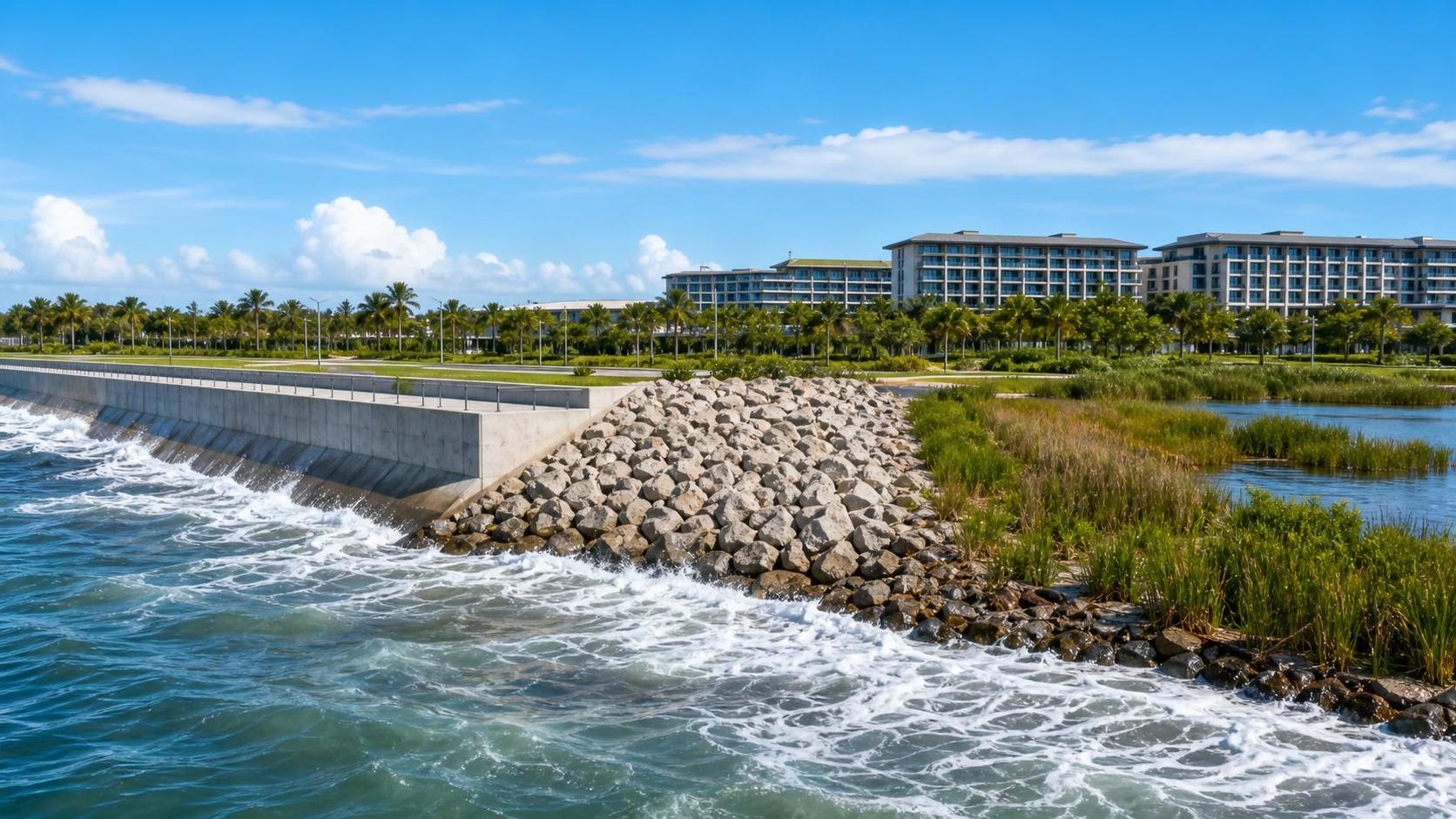 Coastal Erosion Defense Methods Compared: Seawalls, Revetments, and Living Shorelines