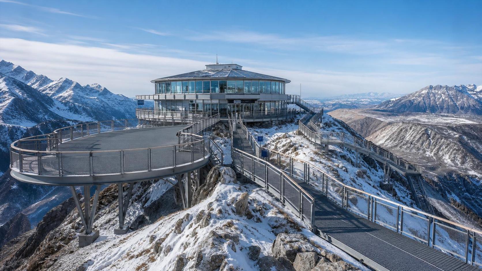High-Altitude Tourism Infrastructure: Key Design Factors for Cold, Wind, and Thin-Air Sites