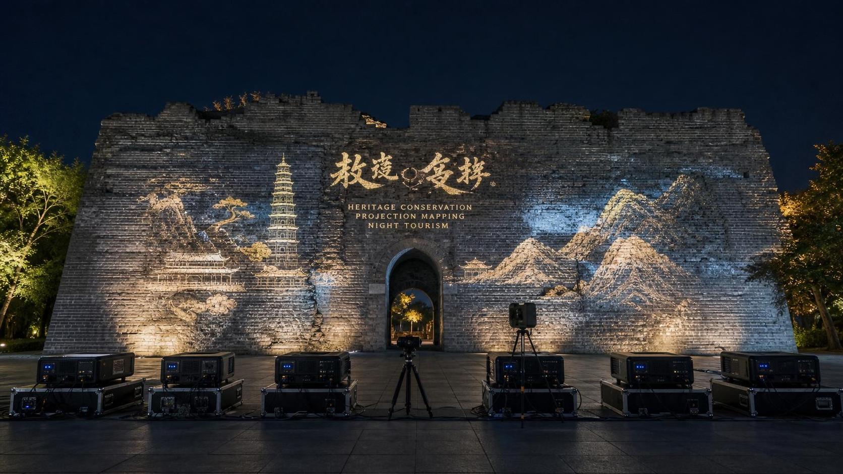 How to Evaluate a Projection Mapping Supplier for Ancient Walls and Night Tourism Projects