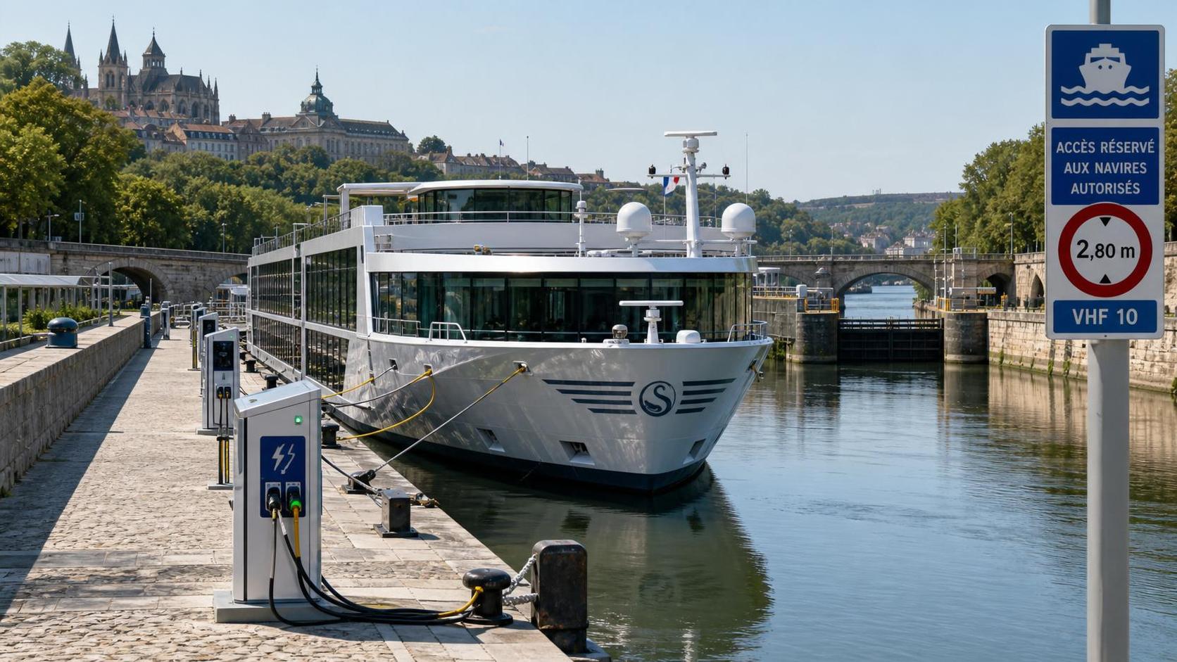 River Cruise Infrastructure in France: Port Upgrades, Power Supply, and Route Constraints