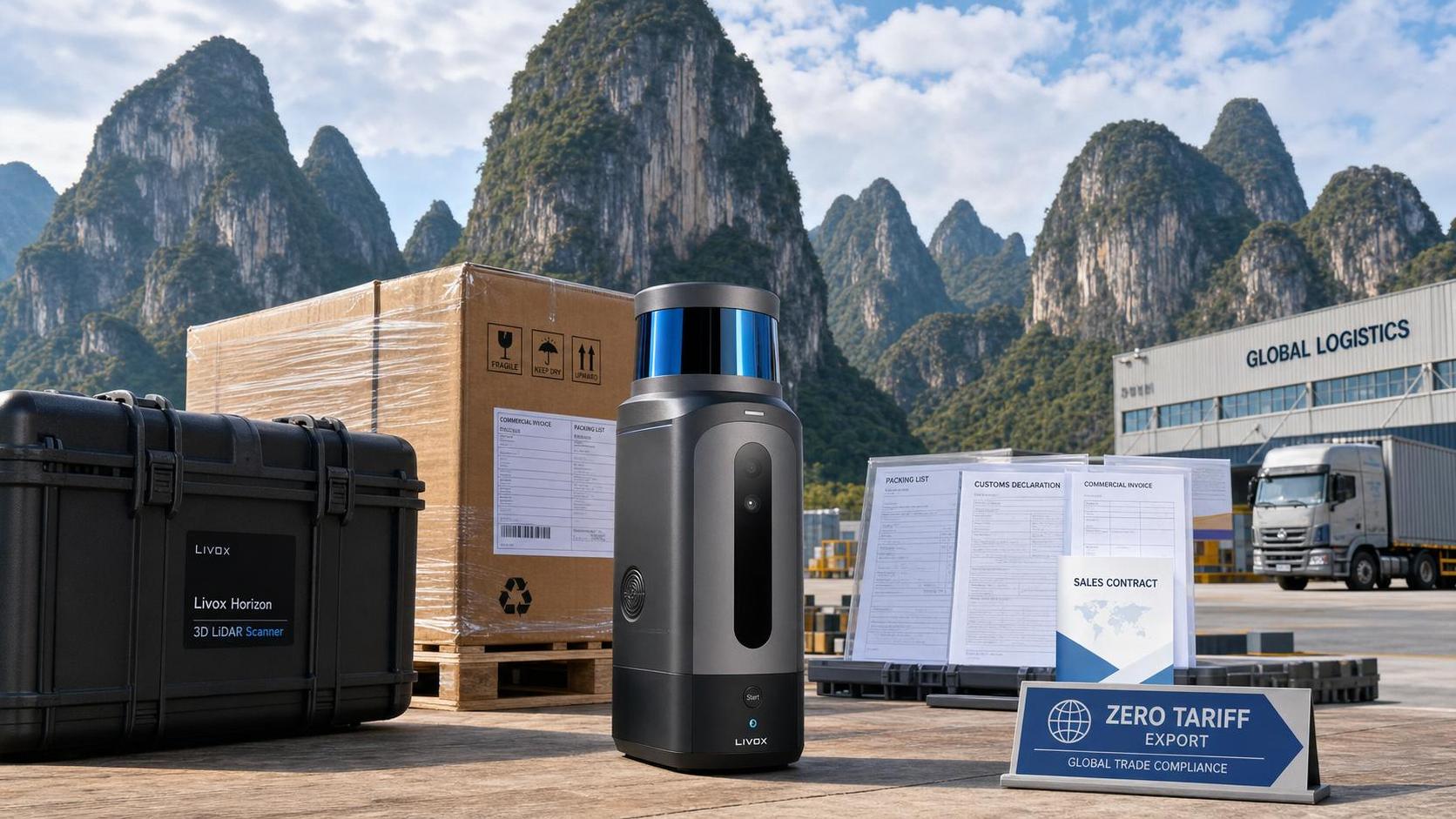 RCEP Adds Zero Tariff for Karst LiDAR Terminals