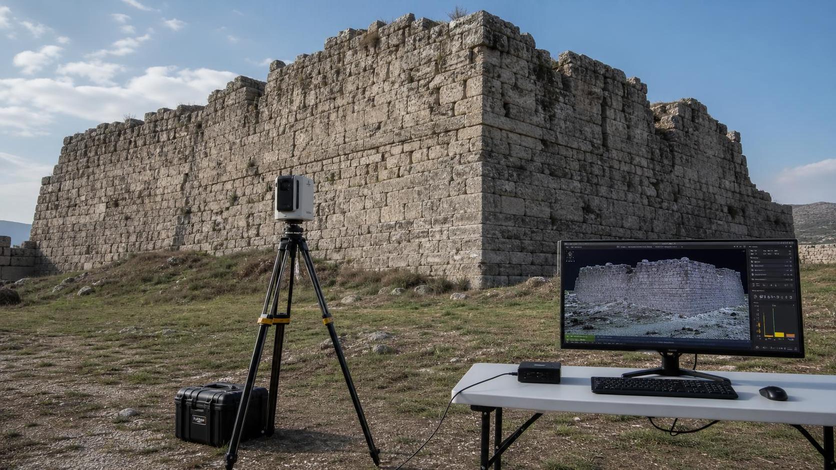 How LiDAR Heritage Documentation Services Improve Accuracy in Ancient Wall Surveys