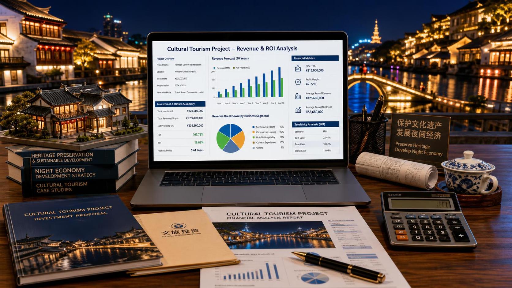 How to Build a Destination ROI Model for Tourism, Heritage, and Night Economy Projects