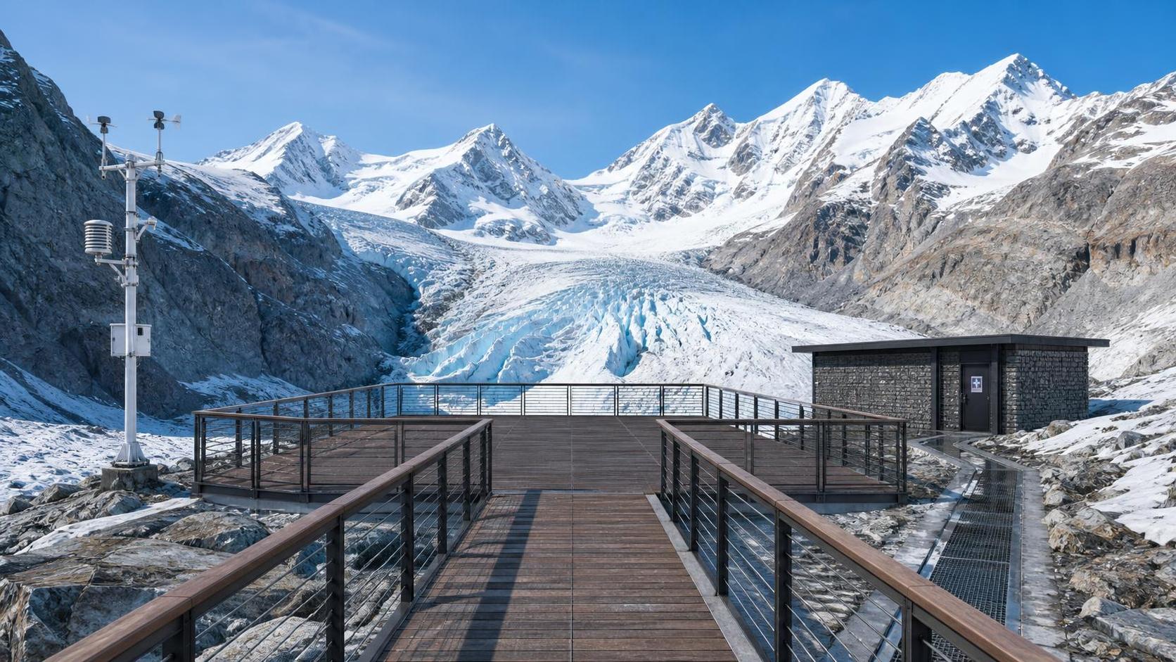 Planning Glacier Visitor Infrastructure for Safety, Access, and Seasonal Resilience