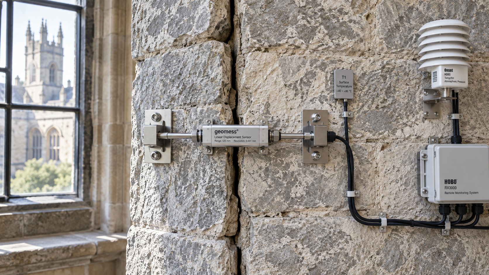 Sensor Monitoring for Historic Structures: Separating Damage from Seasonal Movement